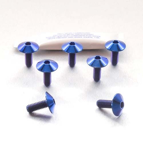 Pro-Bolt プロボルト Titanium Exhaust Heat Shield Mount Bolt Kit (TIEXHEATSHIELD60) TI その他(ボルト) Pro-Bolt プロボルト Titanium Exhaust Heat Shield Mount Bolt Kit (TIEXHEATSHIELD60) TI その他(ボルト)