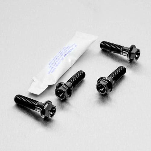 Pro-Bolt プロボルト Titanium Front Axle Pinch Bolt Kit (TIFAPINCH160) TIFAPINCH160BK その他(ボルト)