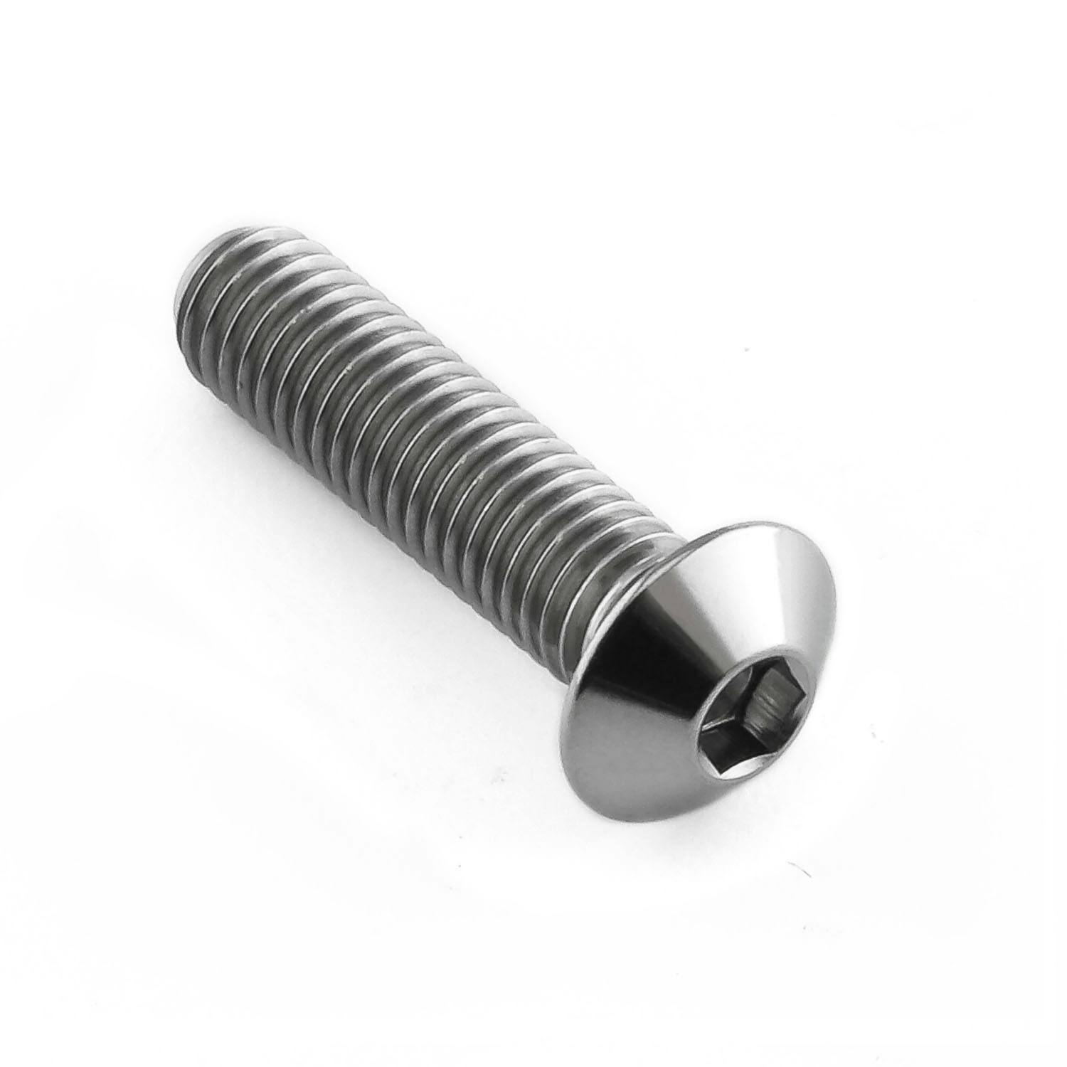 Pro-Bolt プロボルト Titanium Dome Head Bolt M5x(0.80mm)x20mm (9mm
