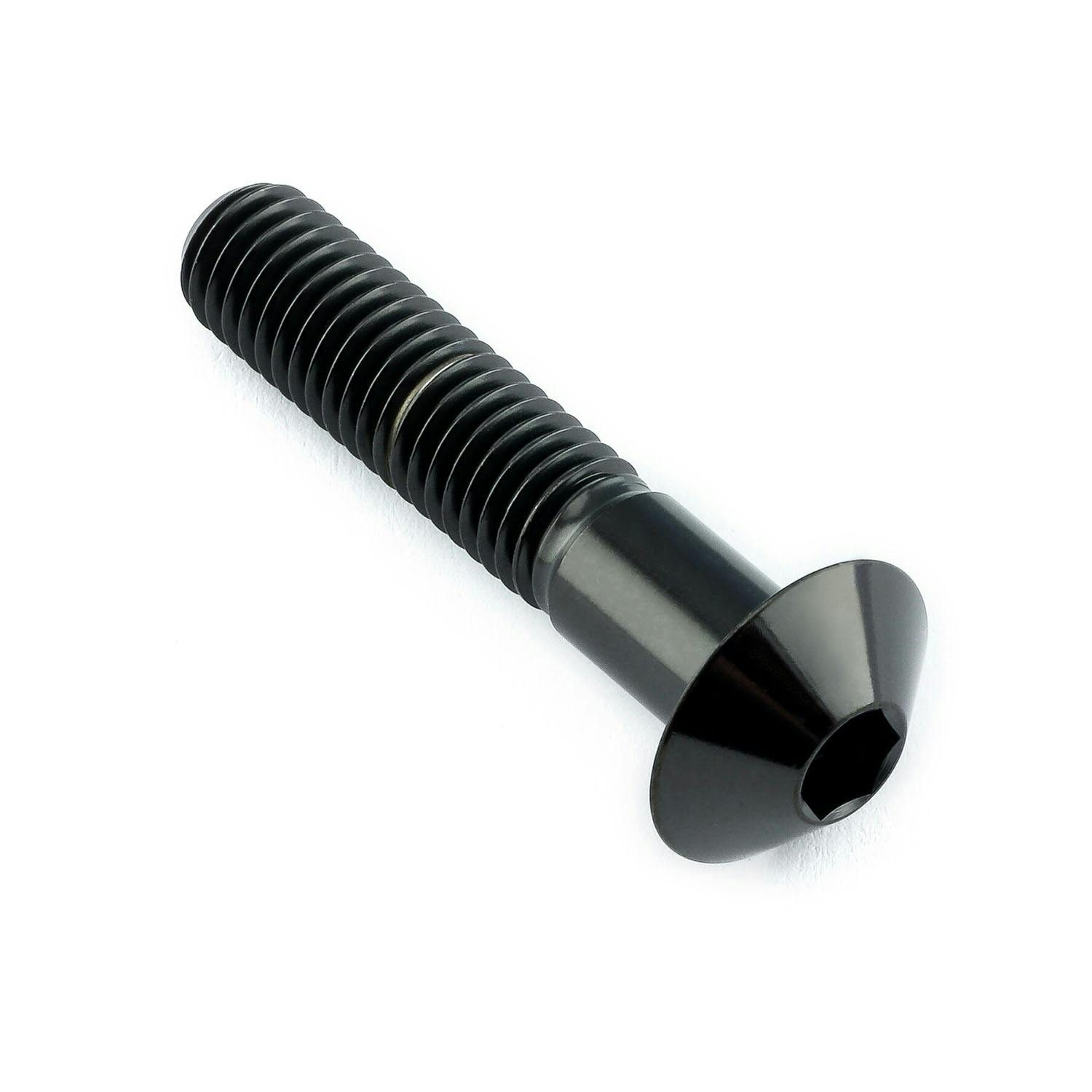 Pro-Bolt プロボルト チタン ドームヘッドボルト M8x(1.25mm)x40mm (TIFB840) TIFB840BK (CDC) その他(ボルト) Pro-Bolt プロボルト チタン ドームヘッドボルト M8x(1.25mm)x40mm (TIFB840) TIFB840BK (CDC) その他(ボルト)