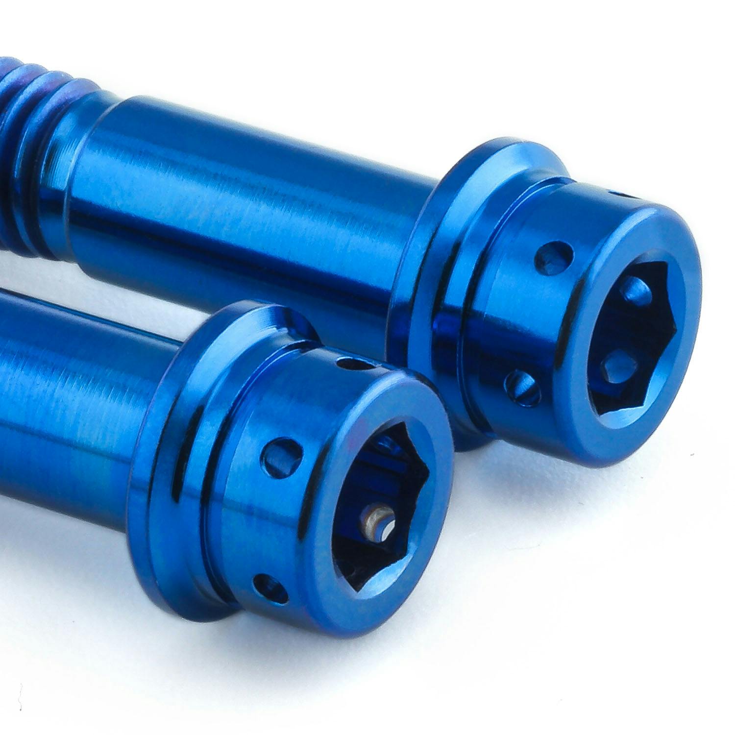 Pro-Bolt プロボルト Titanium Front Caliper Pinch Bolt Kit Flanged Socket Cap Race Spe ボルトキャップ Pro-Bolt プロボルト Titanium Front Caliper Pinch Bolt Kit Flanged Socket Cap Race Spe ボルトキャップ