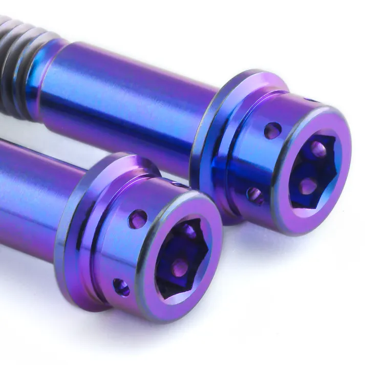 Pro-Bolt プロボルト Titanium Front Caliper Pinch Bolt Kit Flanged Socket Cap Race Spec (TIFBCALIP470) TIFBCALIP470P (CDC)【別送品】