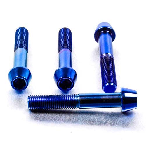 Pro-Bolt プロボルト Titanium Front Brake Caliper Mount Bolt Kit (TIFBMON100) TIFBMON1 その他(ボルト) Pro-Bolt プロボルト Titanium Front Brake Caliper Mount Bolt Kit (TIFBMON100) TIFBMON1 その他(ボルト)
