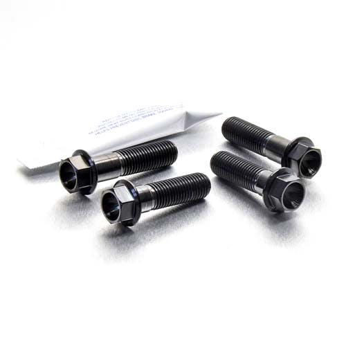 Pro-Bolt プロボルト Titanium Front Brake Caliper Mount Bolt Kit (TIFBMON10) TIFBMON10BK (CDC)【ネット注文限定・別送品】