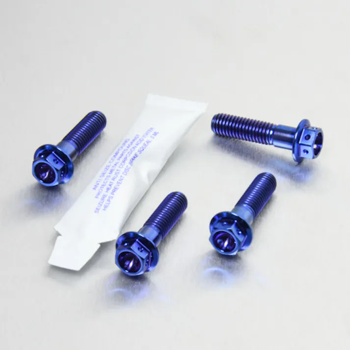 Pro-Bolt プロボルト Titanium Front Brake Caliper Mount Bolt Kit Race Spec (TIFBMON250R) TIFBMON250RB (CDC)【別送品】