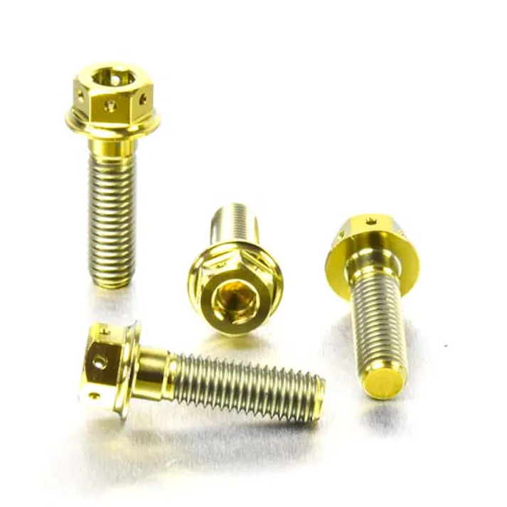 Pro-Bolt プロボルト Titanium Front Brake Caliper Mount Bolt Kit DualDrive (TIFBMON280DD) TIFBMON280DDG (CDC)【別送品】