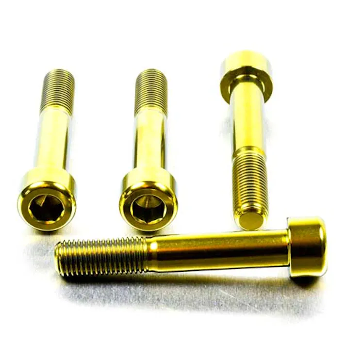 Pro-Bolt プロボルト Titanium Front Brake Caliper Mount Bolt Kit (TIFBMON410) TIFBMON410G (CDC)【別送品】