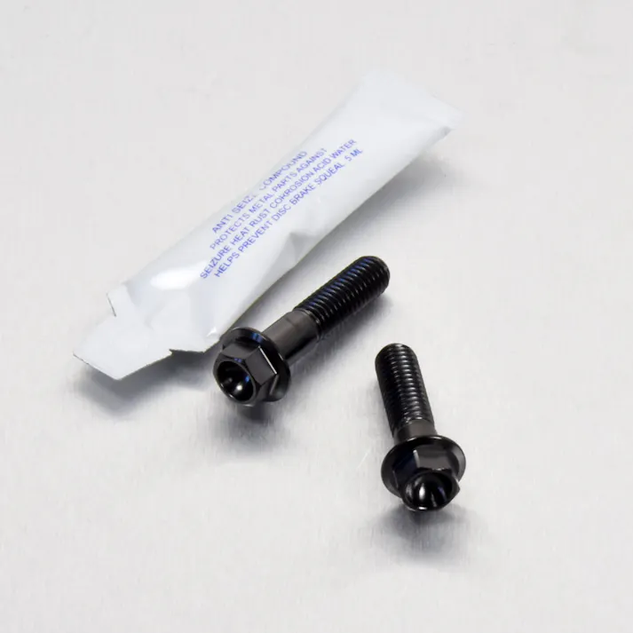Pro-Bolt プロボルト Titanium Front Brake Caliper Mount Bolt Kit (TIFBMON550) TIFBMON550BK (CDC)【ネット注文限定・別送品】