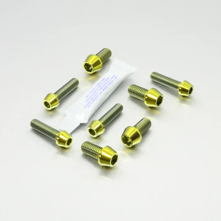 Pro-Bolt プロボルト Titanium Front Brake Caliper Mount Bolt Kit (TIFBMON60) TIFBMON60G (CDC)【別送品】
