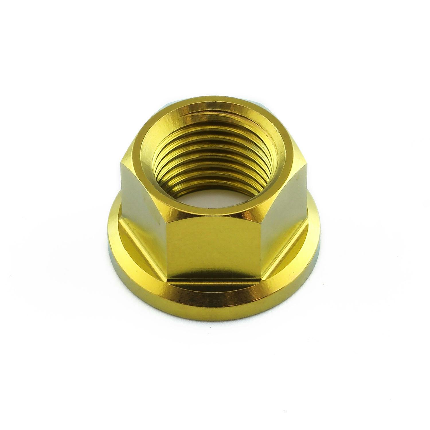 Pro-Bolt プロボルト チタン フランジナット M12x(1.25mm) (TIFLN12FF) TIFLN12FFG (CDC) その他(ボルト)