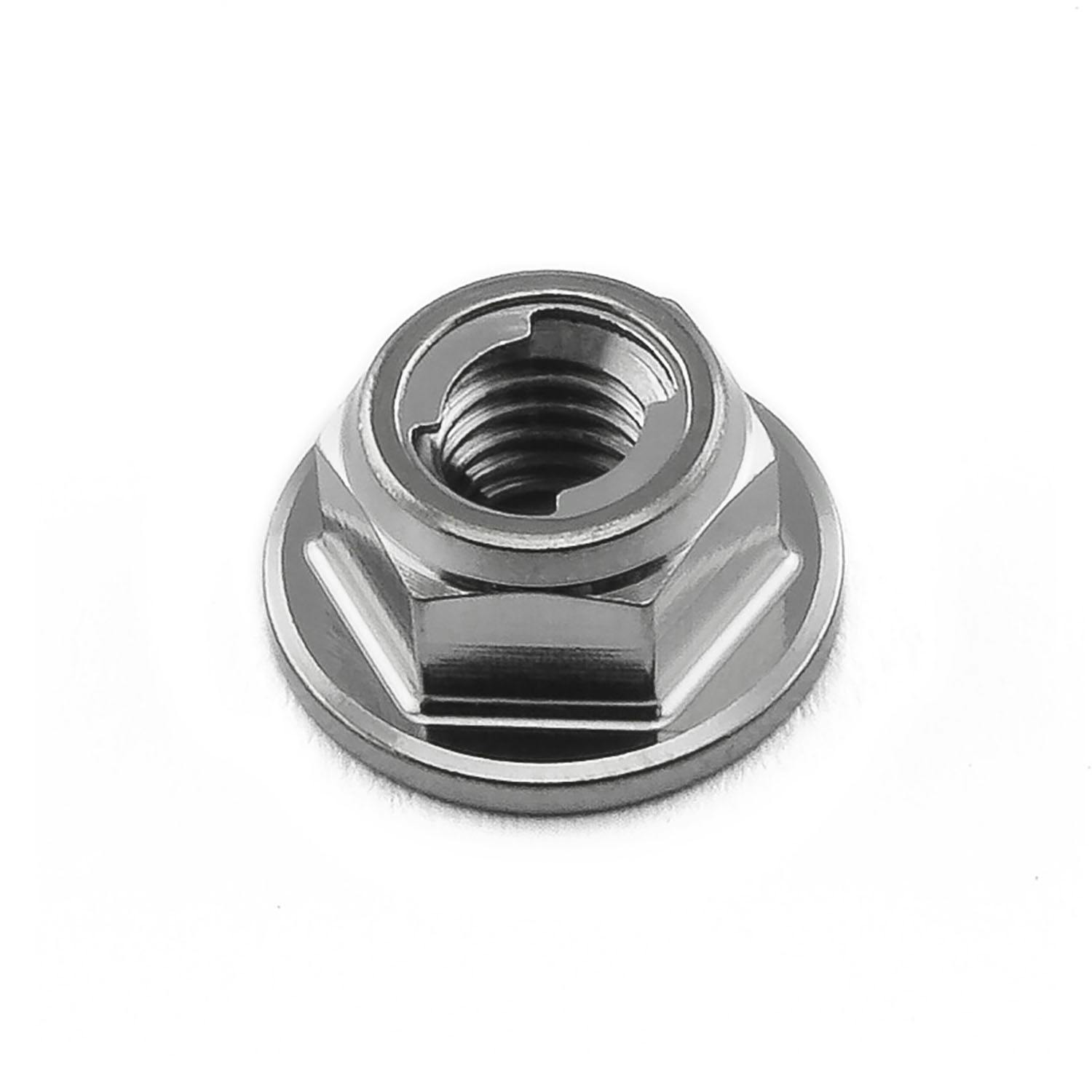 Pro-Bolt プロボルト Titanium Flanged Metal Lock Nut M5x(0.80mm) (TILOCKNUT5) (CDC) その他(ボルト) Pro-Bolt プロボルト Titanium Flanged Metal Lock Nut M5x(0.80mm) (TILOCKNUT5) (CDC) その他(ボルト)