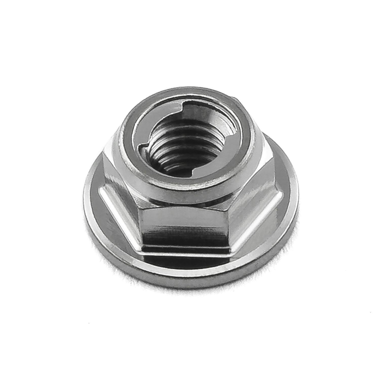 Pro-Bolt プロボルト Titanium Flanged Metal Lock Nut M6x(1.00mm) (TILOCKNUT6) (CDC) その他(ボルト) Pro-Bolt プロボルト Titanium Flanged Metal Lock Nut M6x(1.00mm) (TILOCKNUT6) (CDC) その他(ボルト)