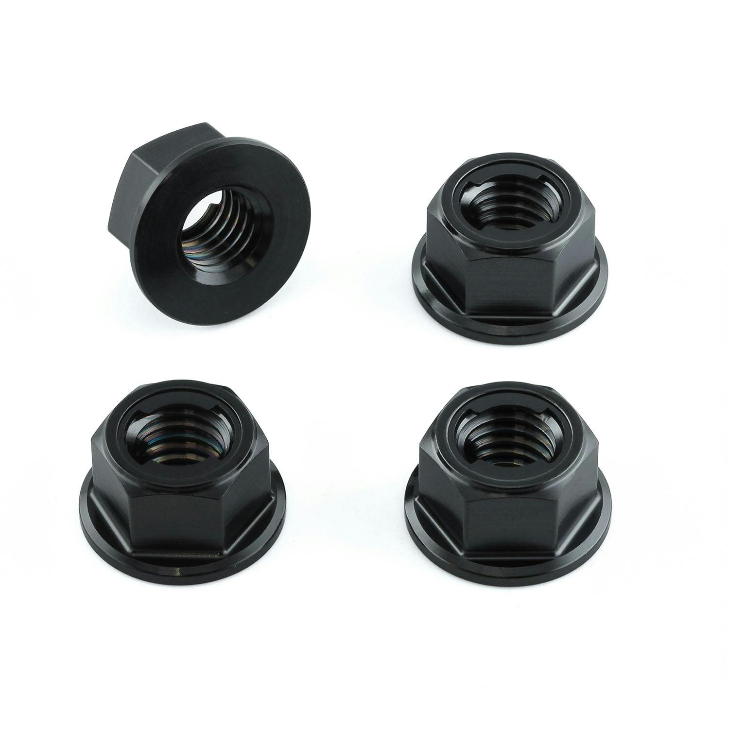 .. A ..¨̮　0308 Pro-Bolt プロボルト Titanium Flanged Metal Locknut M8x(1.25