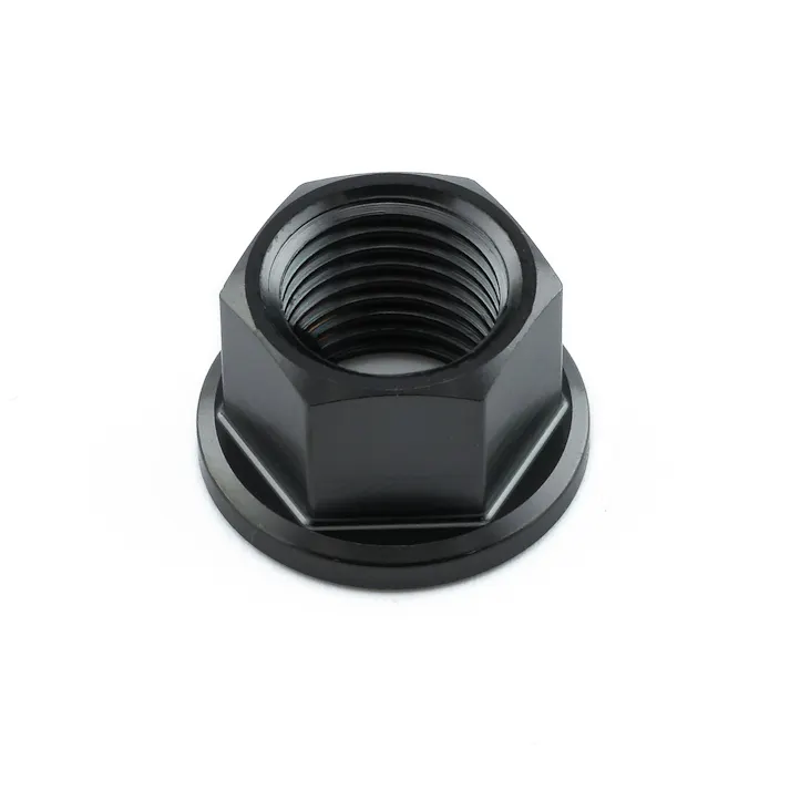 Pro-Bolt プロボルト Titanium Axle Nut M12x(1.25mm) Swingarm Pivot (TINUT12125001Z3) TINUT12125001Z3BK (CDC)【ネット注文限定・別送品】