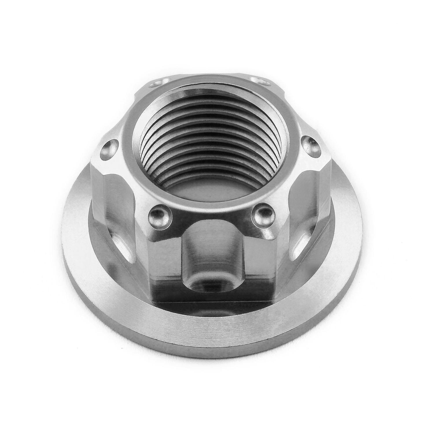 Pro-Bolt プロボルト Titanium Flanged Axle Nut M16x(1.50mm) Front Wheel ...