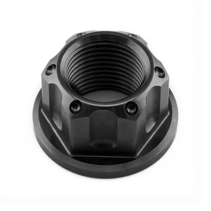 Pro-Bolt プロボルト Titanium Flanged Nut M18x(1.50mm) (TINUT18150002) TINUT18150002BK (CDC)【ネット注文限定・別送品】
