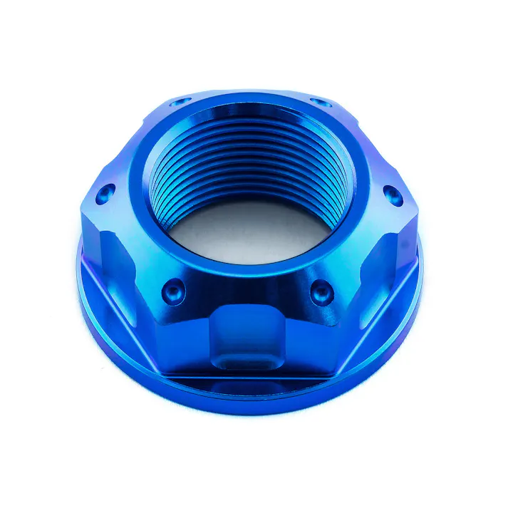 Pro-Bolt プロボルト Titanium Flanged Axle Nut M25x(1.50mm) Rear Wheel (TINUT25150003Z2) TINUT25150003Z2B (CDC)【ネット注文限定・別送品】