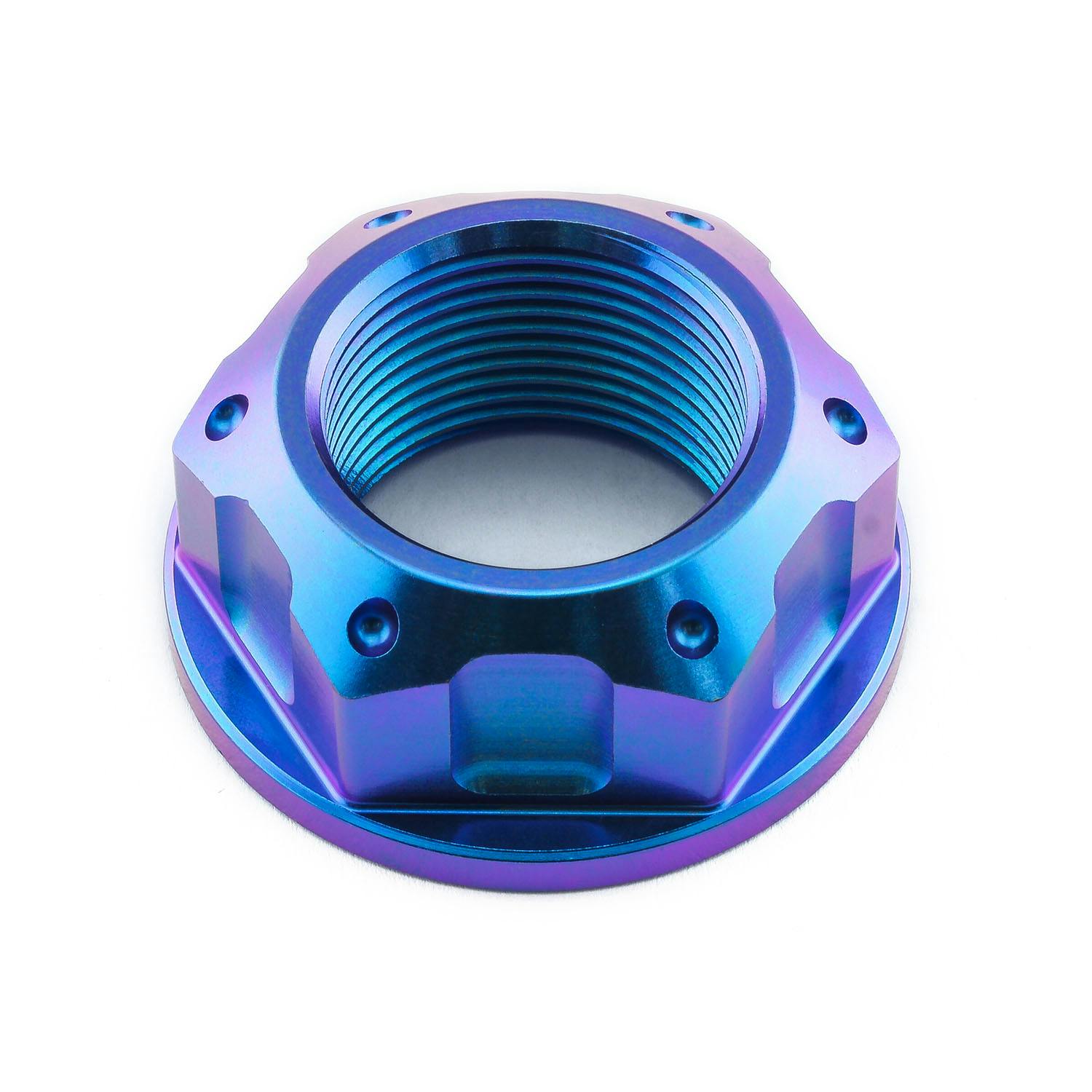 Pro-Bolt プロボルト Titanium Flanged Axle Nut M25x(1.50mm) Rear