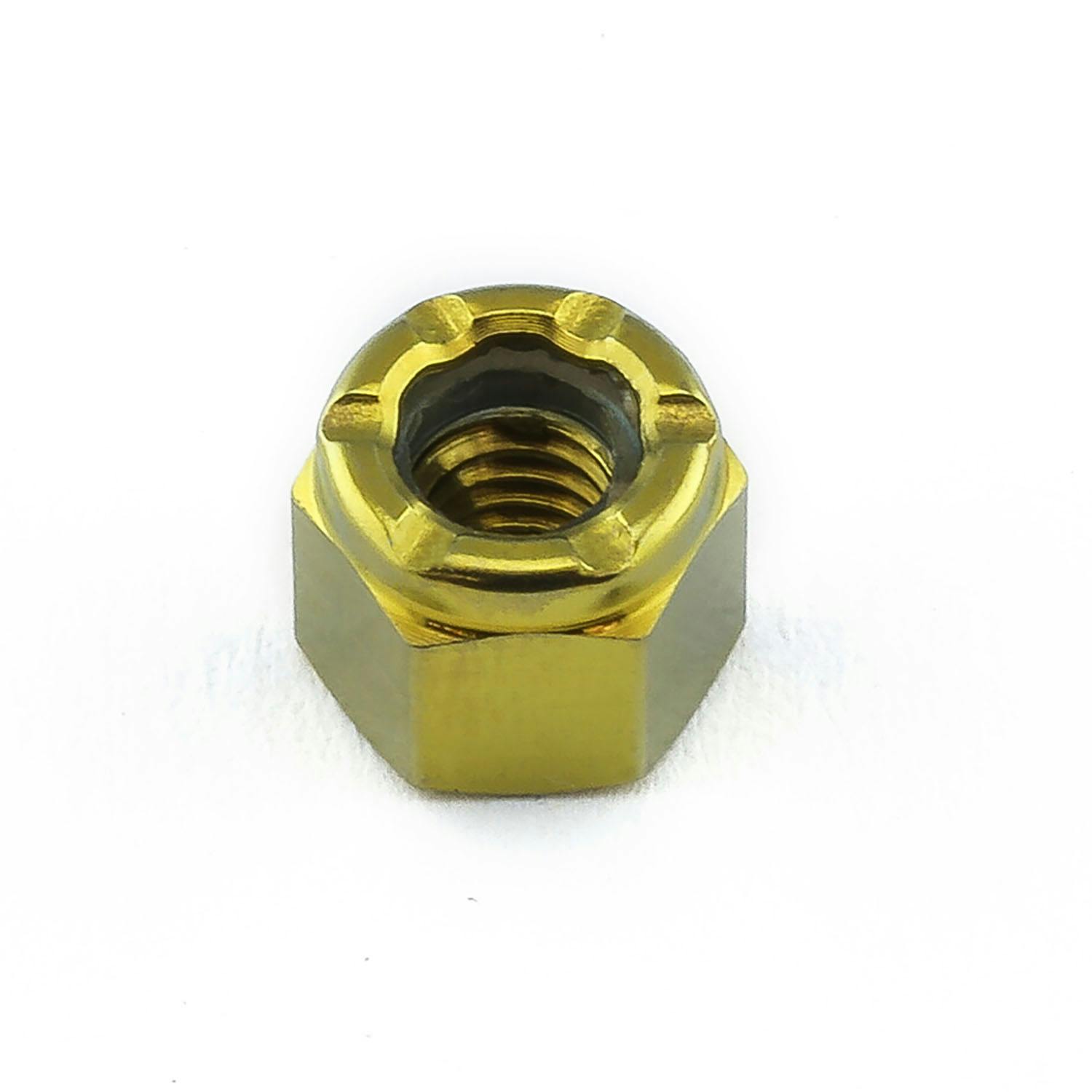 Pro-Bolt プロボルト Titanium Nylon Nut M4x(0.70mm) TINYN4G (CDC) その他(ボルト) Pro-Bolt プロボルト Titanium Nylon Nut M4x(0.70mm) TINYN4G (CDC) その他(ボルト)