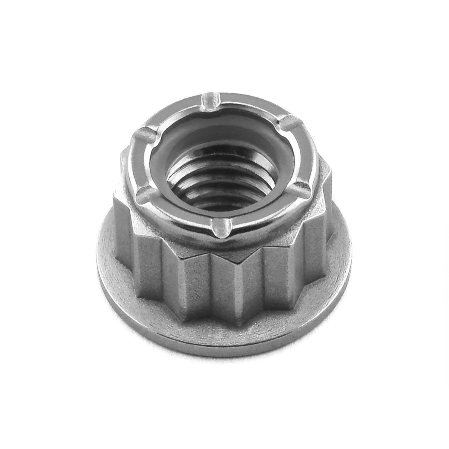 Pro-Bolt プロボルト Titanium Nylon Flanged Bi-Hex Nut M8x(1.25mm) (TINYNFLBH8) (CDC) その他(ボルト) Pro-Bolt プロボルト Titanium Nylon Flanged Bi-Hex Nut M8x(1.25mm) (TINYNFLBH8) (CDC) その他(ボルト)