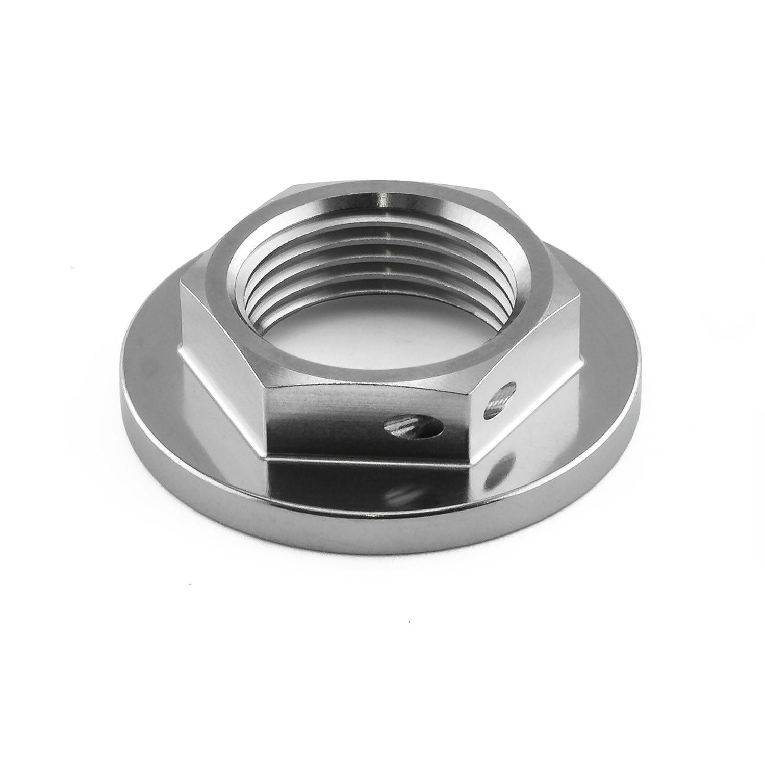 Pro-Bolt プロボルト Titanium Front Sprocket Nut M20x(1.50mm) Drilled (TIPBRACE011) (C その他(ボルト) Pro-Bolt プロボルト Titanium Front Sprocket Nut M20x(1.50mm) Drilled (TIPBRACE011) (C その他(ボルト)