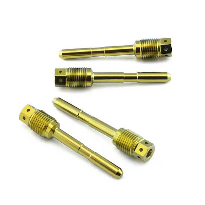 Pro-Bolt プロボルト Titanium Brake Caliper Pad Pin Nissin Pack x4 Race Spec (TIPINBP002R-4) TIPINBP002R-4G (CDC)【別送品】