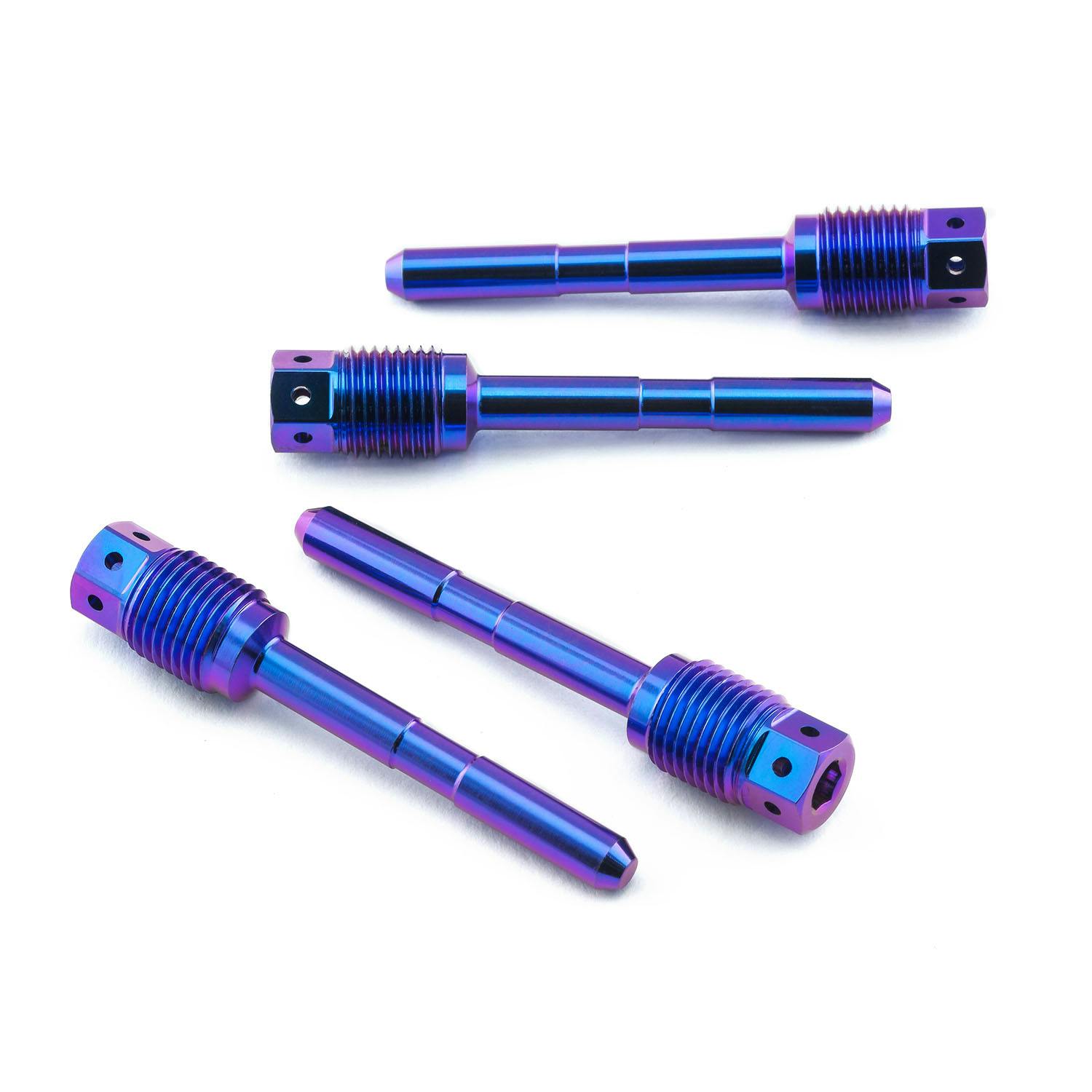 Pro-Bolt プロボルト Titanium Brake Caliper Pad Pin Front Pack x4 Race Spec (TIPINBP002R-4Z1) TIPINBP002R-4Z1P (CDC)【別送品】