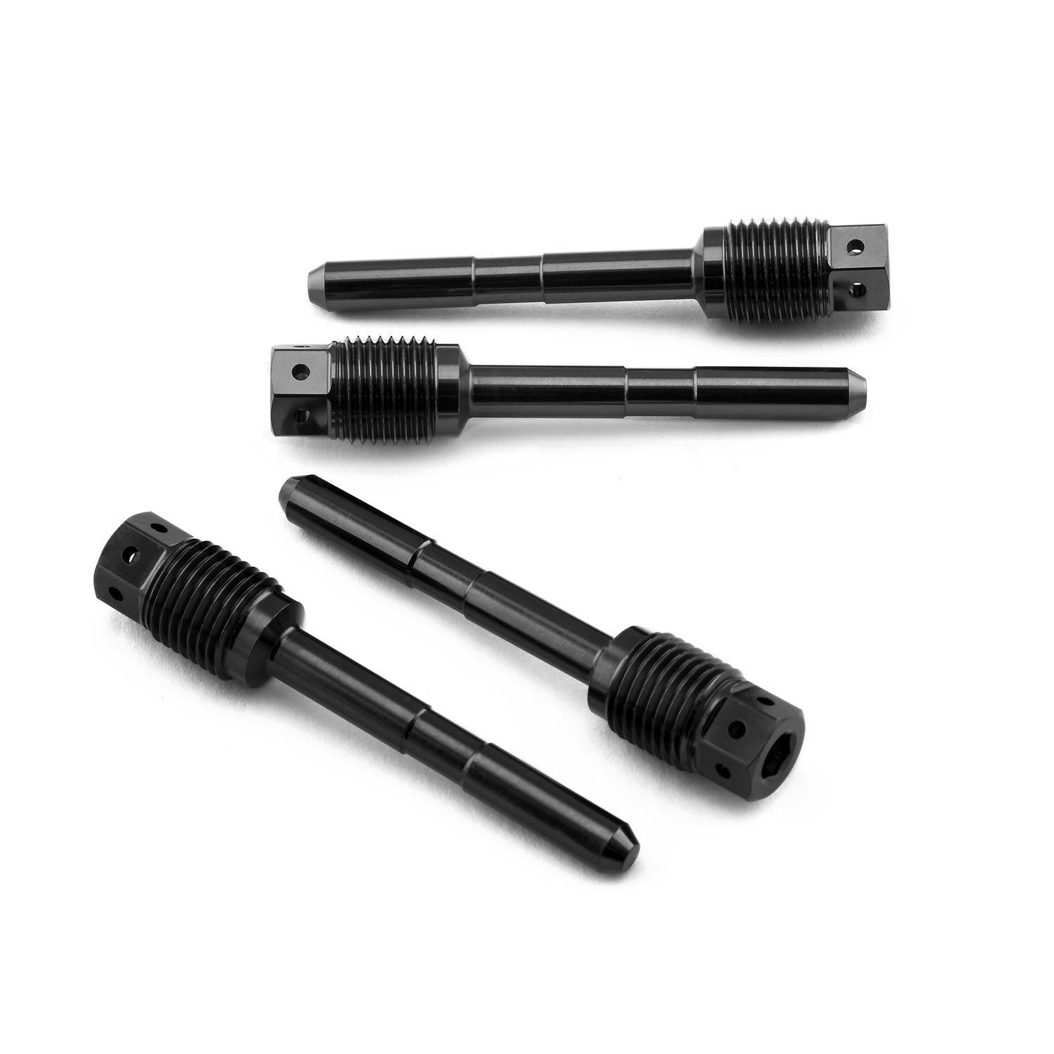 Pro-Bolt プロボルト Titanium Brake Caliper Pad Pin Rear Pack x4 Race Spec (TIPINBP002R-4Z2) TIPINBP002R-4Z2BK (CDC)【別送品】