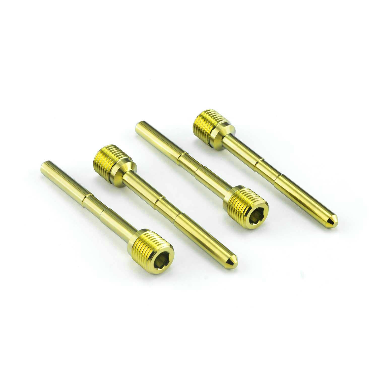 Pro-Bolt プロボルト Titanium Brake Caliper Pad Pin Tokico Pack x4 (TIPINBP010-4) TIPI その他(ボルト)