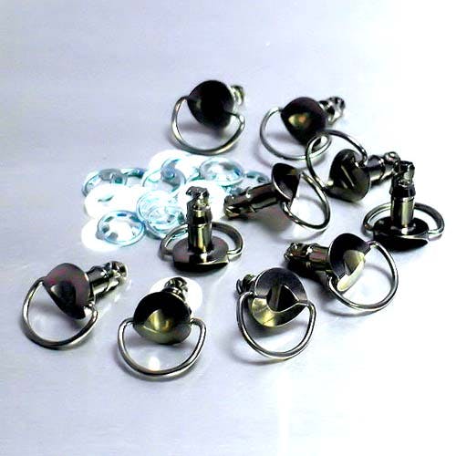 Pro-Bolt プロボルト Titanium Quick Release Stud 17mm D-Ring Pack x10 TIQRCLIP1017 (CD その他(ボルト) Pro-Bolt プロボルト Titanium Quick Release Stud 17mm D-Ring Pack x10 TIQRCLIP1017 (CD その他(ボルト)