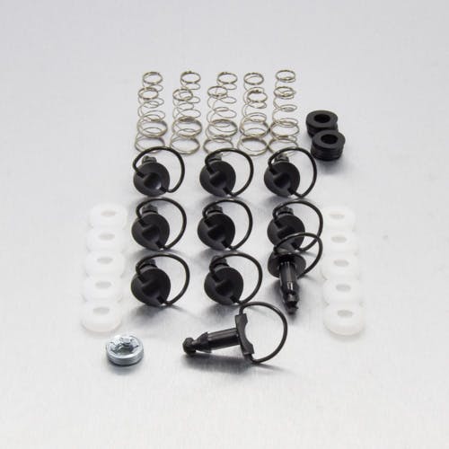Pro-Bolt プロボルト Titanium Quick Release Stud 17mm D-Ring Pack x10 TIQRCLIP1017BK ( その他(ボルト) Pro-Bolt プロボルト Titanium Quick Release Stud 17mm D-Ring Pack x10 TIQRCLIP1017BK ( その他(ボルト)