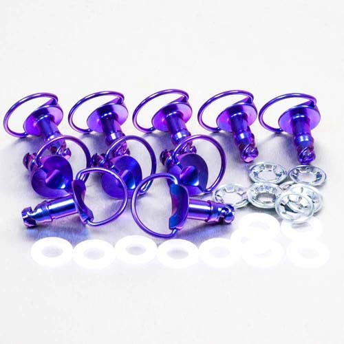 Pro-Bolt プロボルト Titanium Quick Release Stud 17mm D-Ring Pack x10 TIQRCLIP1017P (C その他(ボルト) Pro-Bolt プロボルト Titanium Quick Release Stud 17mm D-Ring Pack x10 TIQRCLIP1017P (C その他(ボルト)