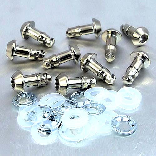 Pro-Bolt プロボルト Titanium Quick Release Stud 17mm Allen Key Pack x10 TIQRCLIPAK101 その他(ボルト) Pro-Bolt プロボルト Titanium Quick Release Stud 17mm Allen Key Pack x10 TIQRCLIPAK101 その他(ボルト)