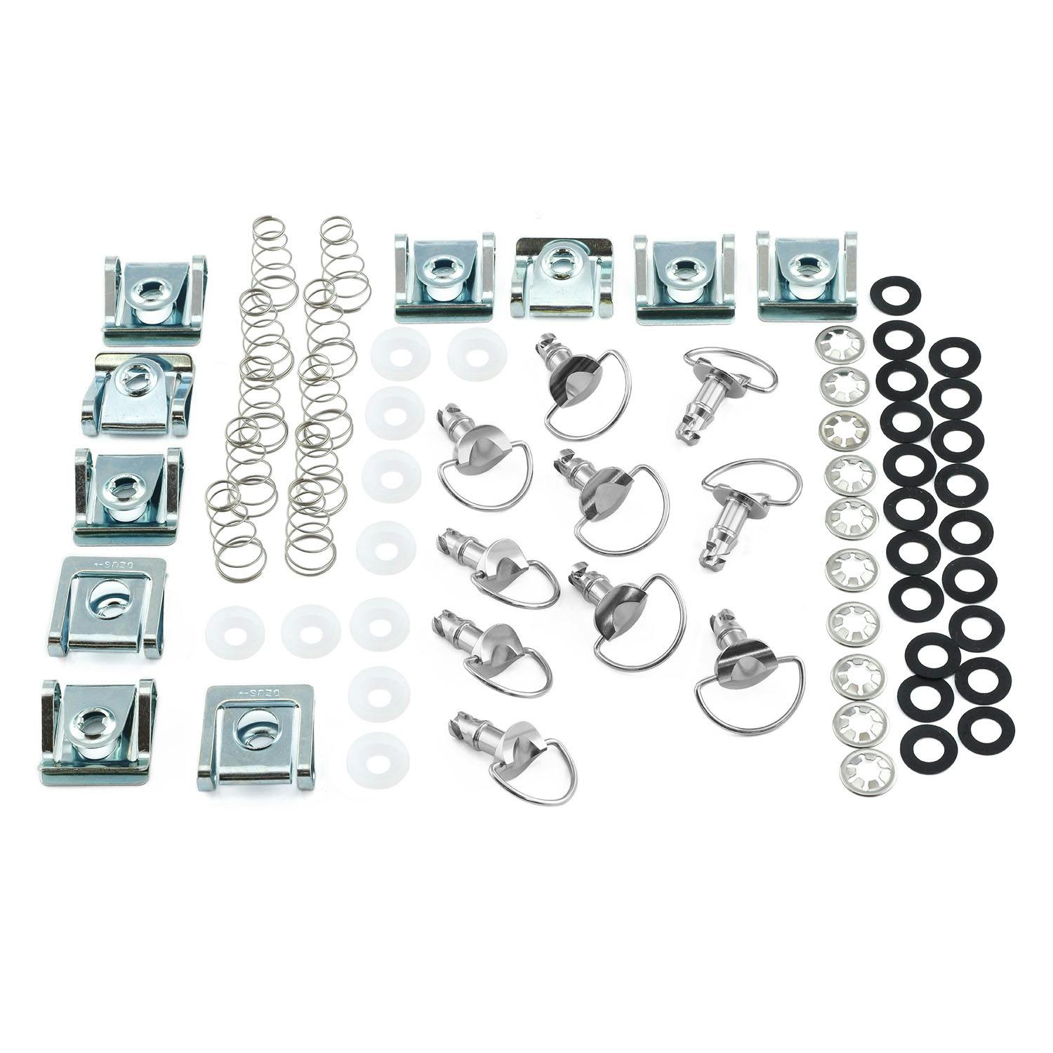 Pro-Bolt プロボルト Titanium Quick Release Stud 17mm D-Ring & CLIP3 Pack x10 TIQRPACK その他(ボルト) Pro-Bolt プロボルト Titanium Quick Release Stud 17mm D-Ring & CLIP3 Pack x10 TIQRPACK その他(ボルト)