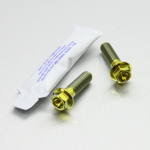 Pro-Bolt プロボルト Titanium Rear Brake Caliper Mount Kit (TIRBMON100) TIRBMON100G (C その他(ボルト) Pro-Bolt プロボルト Titanium Rear Brake Caliper Mount Kit (TIRBMON100) TIRBMON100G (C その他(ボルト)