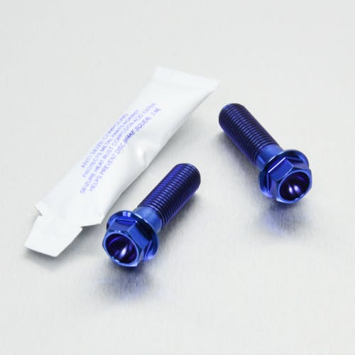 Pro-Bolt プロボルト Titanium Rear Brake Caliper Mount Kit (TIRBMON10) TIRBMON10B (CDC その他(ボルト) Pro-Bolt プロボルト Titanium Rear Brake Caliper Mount Kit (TIRBMON10) TIRBMON10B (CDC その他(ボルト)