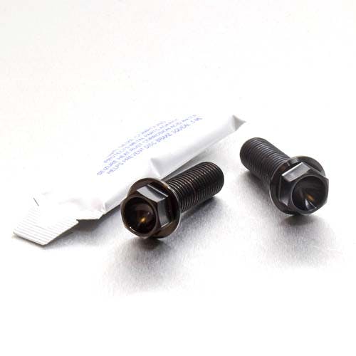 Pro-Bolt プロボルト Titanium Rear Brake Caliper Mount Kit (TIRBMON10) TIRBMON10BK (CD その他(ボルト) Pro-Bolt プロボルト Titanium Rear Brake Caliper Mount Kit (TIRBMON10) TIRBMON10BK (CD その他(ボルト)