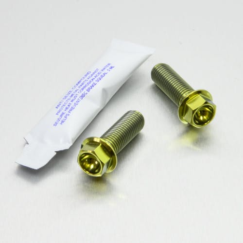 Pro-Bolt プロボルト Titanium Rear Brake Caliper Mount Kit (TIRBMON10) TIRBMON10G (CDC その他(ボルト) Pro-Bolt プロボルト Titanium Rear Brake Caliper Mount Kit (TIRBMON10) TIRBMON10G (CDC その他(ボルト)