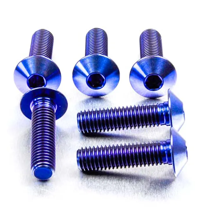 Pro-Bolt プロボルト Titanium Rider Footrest Hanger Bolt Kit (TIRREST270) TIRREST270B (CDC)【別送品】