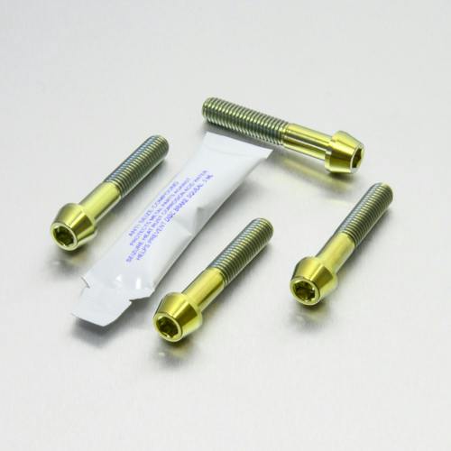 Pro-Bolt プロボルト Titanium Rider Footrest Hanger Bolt Kit (TIRREST430 ...