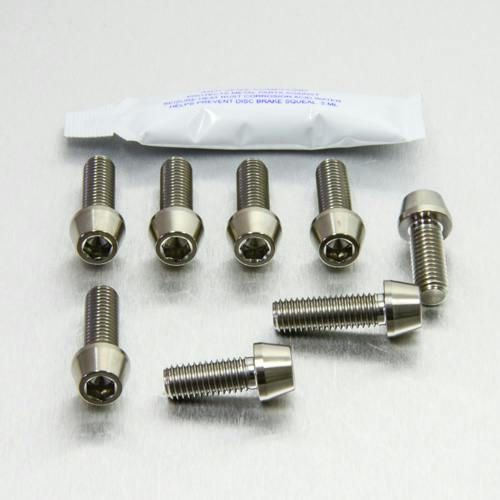 Pro-Bolt プロボルト Titanium Rider Footrest Hanger Bolt Kit (TIRREST470 ...