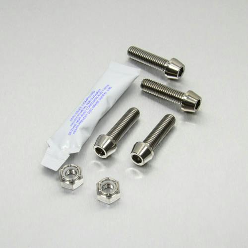 Pro-Bolt プロボルト Titanium Rider Footrest Hanger Bolt Kit (TIRREST510 ...