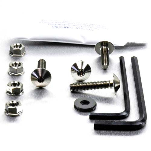 Pro-Bolt プロボルト Titanium Screen Kit 4 Bolts and Nuts (TISK020) (CDC) その他(ボルト) Pro-Bolt プロボルト Titanium Screen Kit 4 Bolts and Nuts (TISK020) (CDC) その他(ボルト)