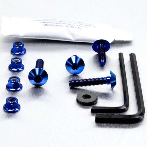 Pro-Bolt プロボルト Titanium Screen Kit 4 Bolts and Nuts (TISK020) TISK020B (CDC) その他(ボルト) Pro-Bolt プロボルト Titanium Screen Kit 4 Bolts and Nuts (TISK020) TISK020B (CDC) その他(ボルト)