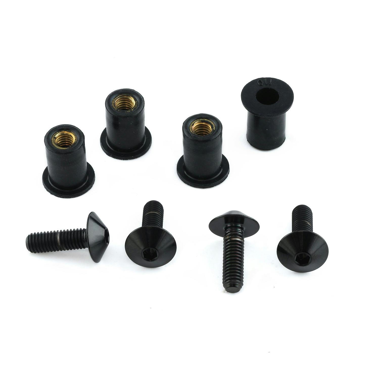 Pro-Bolt プロボルト Titanium Screen Kit 4 Bolt (TISK4) TISK4BK (CDC) その他(ボルト) Pro-Bolt プロボルト Titanium Screen Kit 4 Bolt (TISK4) TISK4BK (CDC) その他(ボルト)