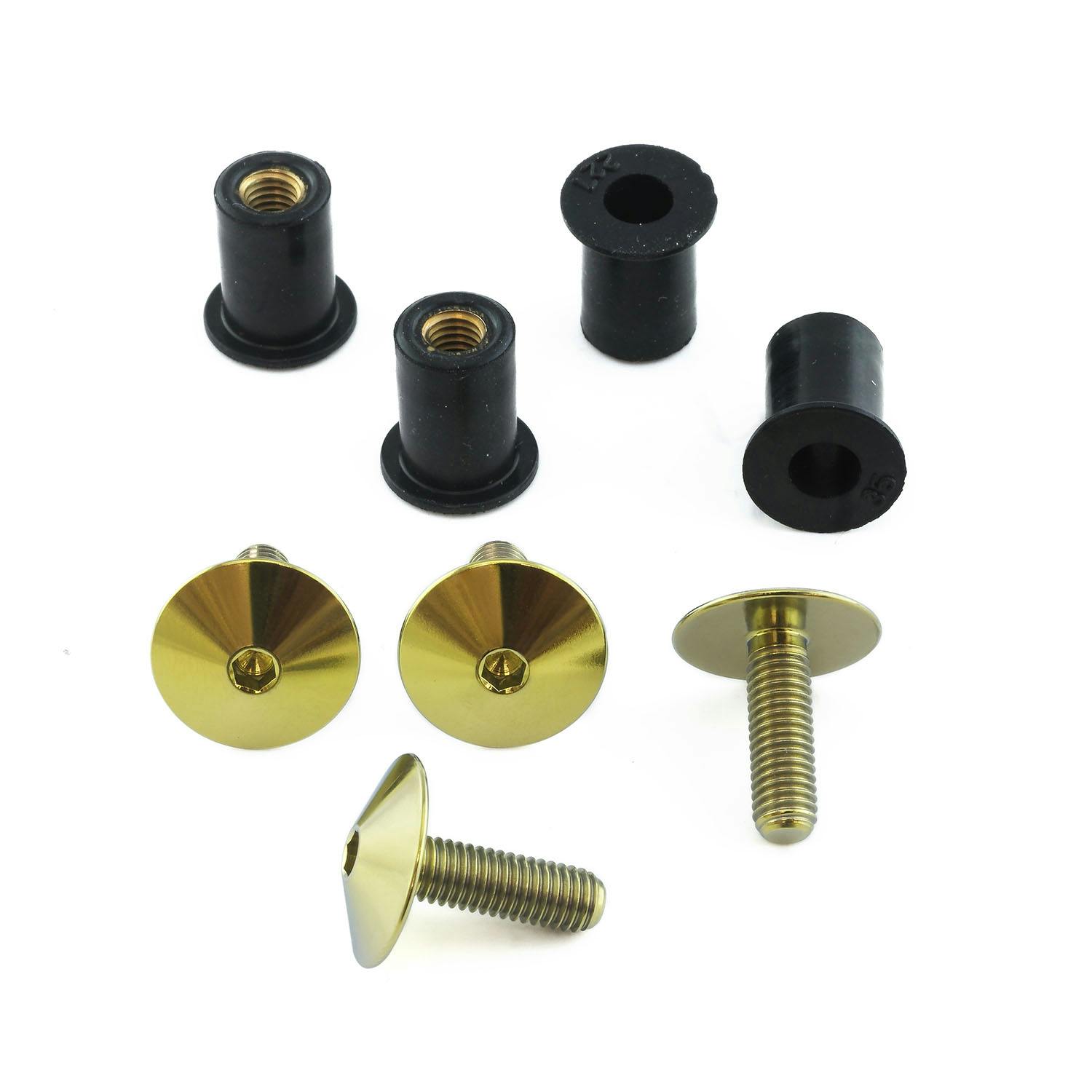 Pro-Bolt プロボルト Titanium Screen Kit 4 Bolt XL Head (TISK4XL) TISK4XLG (CDC) その他(ボルト) Pro-Bolt プロボルト Titanium Screen Kit 4 Bolt XL Head (TISK4XL) TISK4XLG (CDC) その他(ボルト)