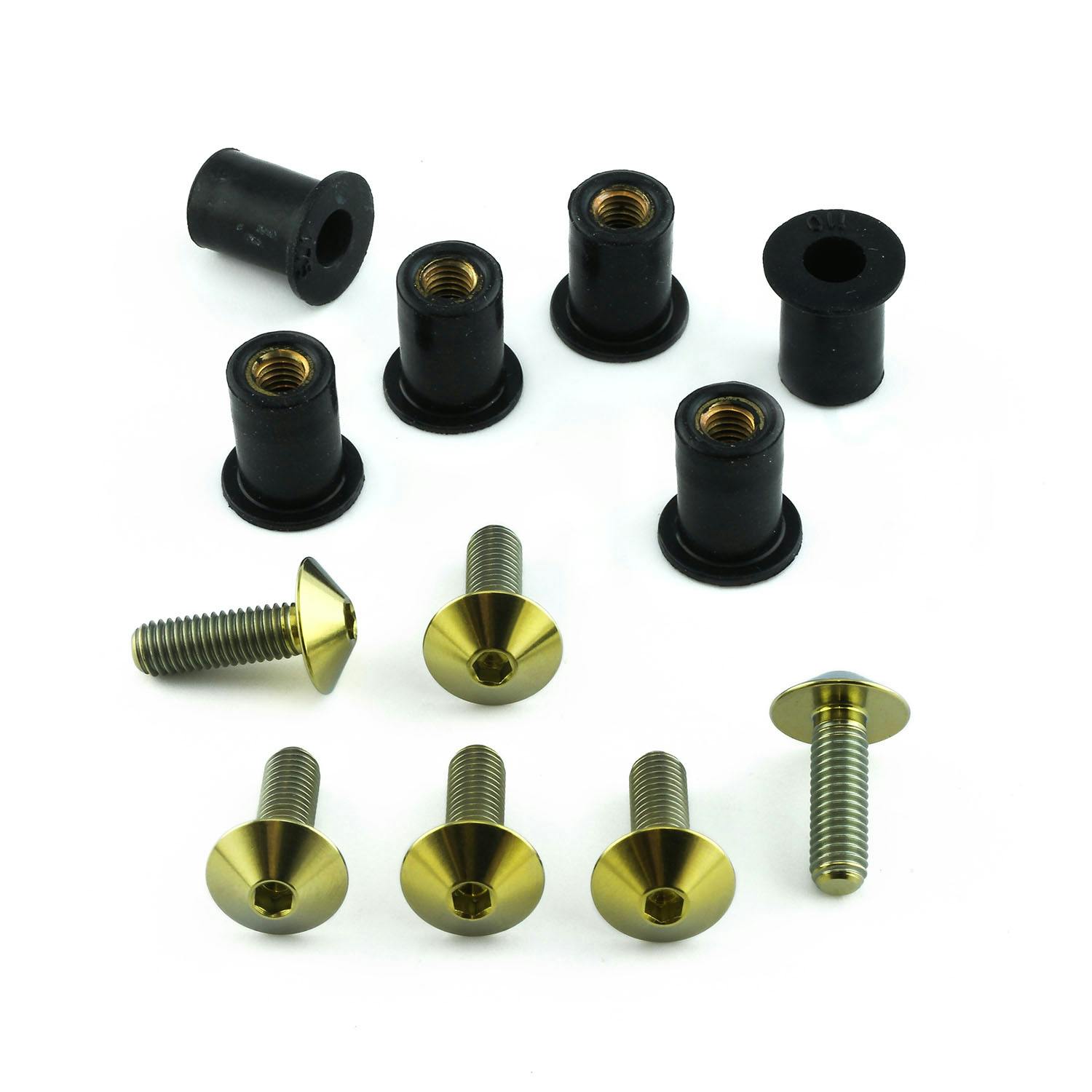 Pro-Bolt プロボルト Titanium Screen Kit 6 Bolt (TISK6) TISK6G (CDC) その他(ボルト) Pro-Bolt プロボルト Titanium Screen Kit 6 Bolt (TISK6) TISK6G (CDC) その他(ボルト)