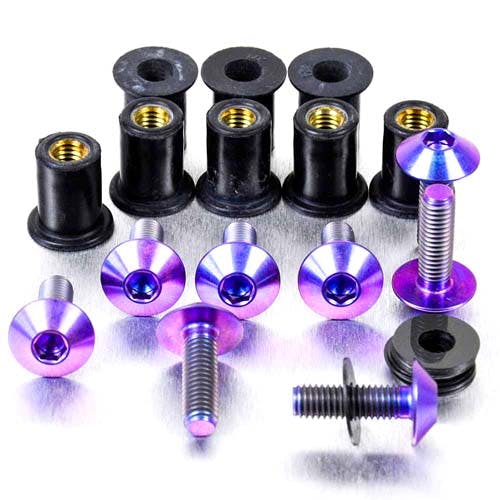 Pro-Bolt プロボルト Titanium Screen Kit 8 Bolt (TISK8) TISK8P (CDC) その他(ボルト) Pro-Bolt プロボルト Titanium Screen Kit 8 Bolt (TISK8) TISK8P (CDC) その他(ボルト)