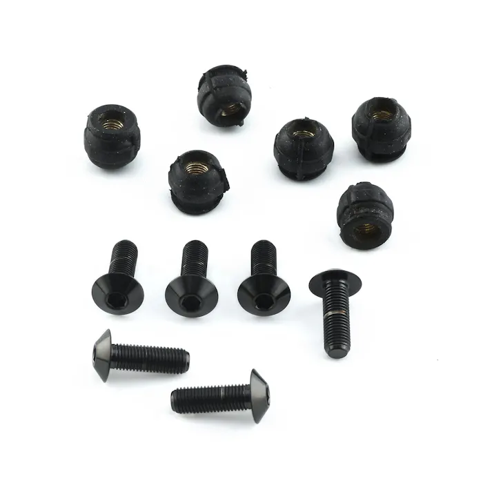 Pro-Bolt プロボルト Titanium Screen Kit Ducati 6 Bolt (TISKDUC6) TISKDUC6BK (CDC)【ネット注文限定・別送品】