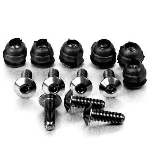 Pro-Bolt プロボルト Titanium 7 Bolt Cagiva Bolt ＆ Nut Kit (TISKDUC7 ...